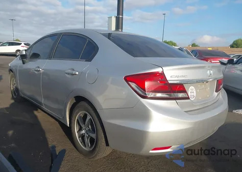 2015 Honda Civic Se из США, поврежденный, VIN 19XFB2F74FE234615